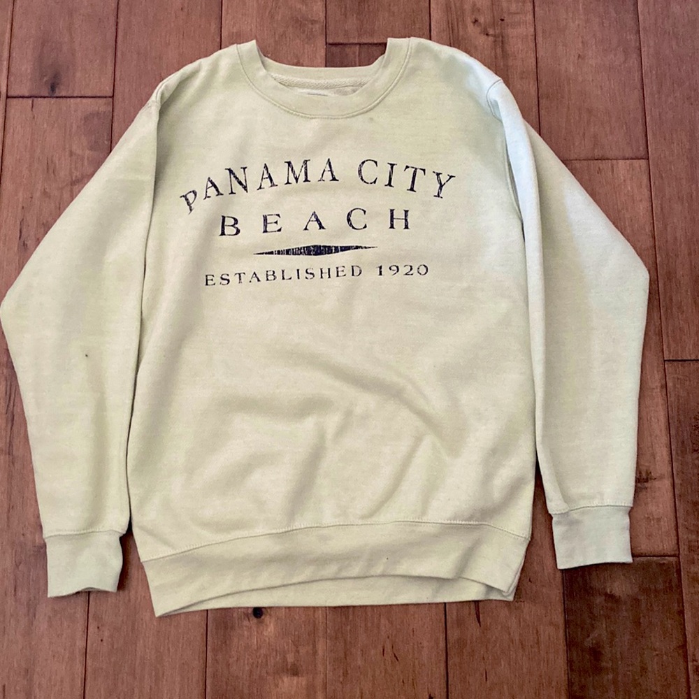 light green crewneck (size S) great condition only worn 1 time